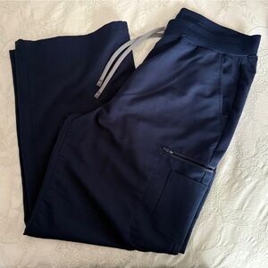 Fabletics High rise Wide Leg Scrub Pants